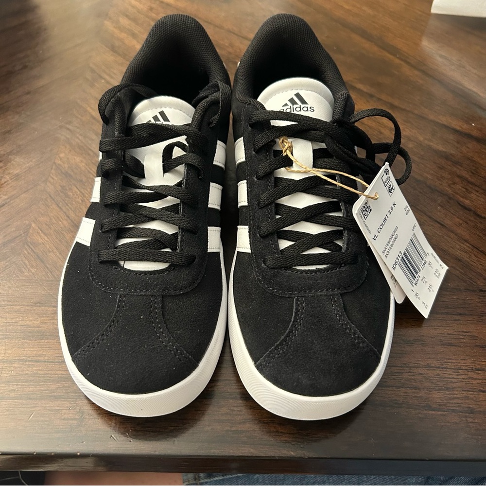 New adidas VL Court 3.0 K Kids Sneakers Size 3